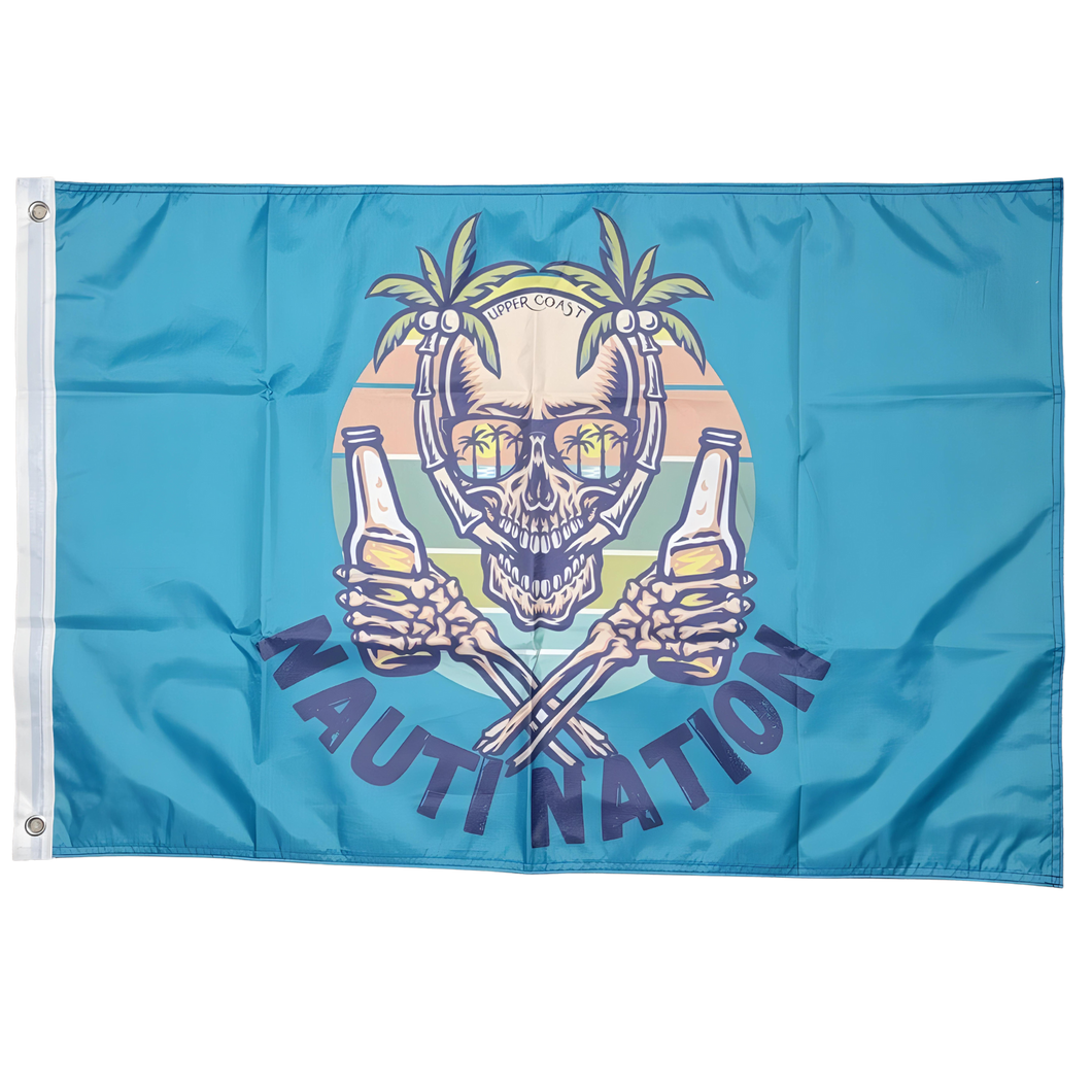 Nauti Nation Flag - 2' x 3'