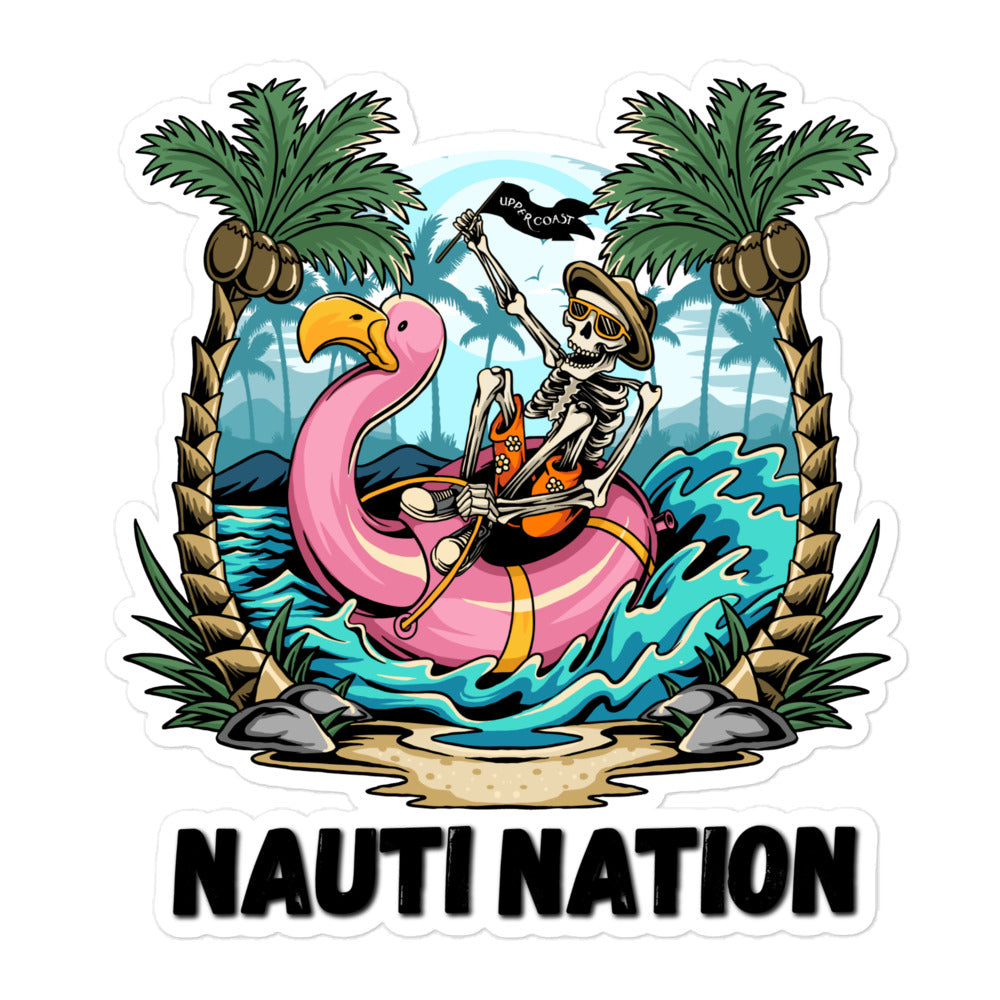 Nauti Nation Sticker